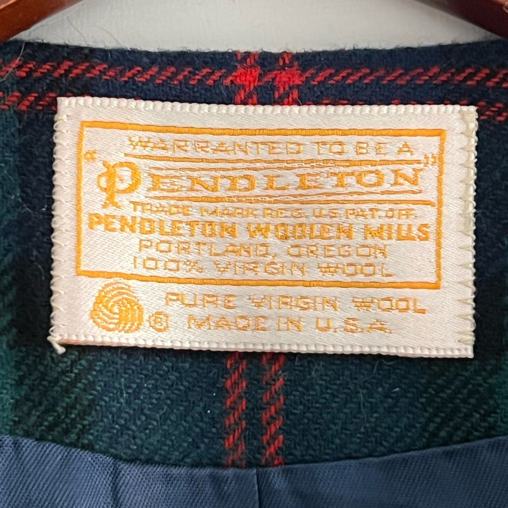 Pendleton Authentic Wool Vintage Plaid Women's Ja… - image 3